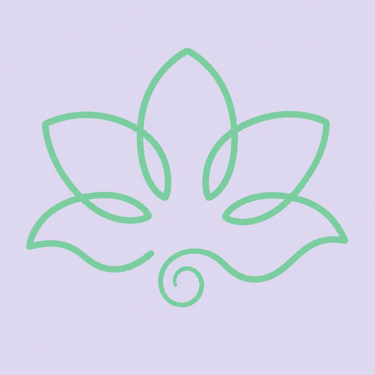 Fempowered flower mark